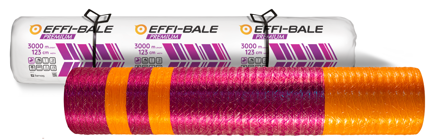 EFFI-BALE PREMIUM HAY BALE NETWRAP